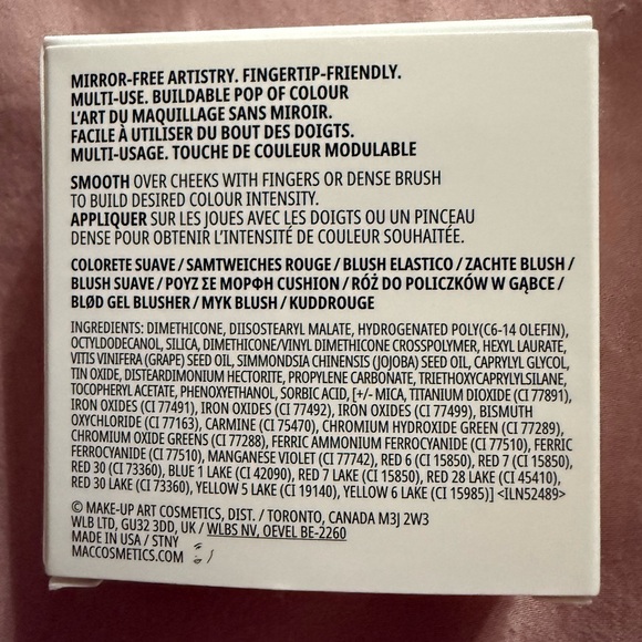 MAC Cosmetics Glow Play Cushion Blush - Totally Synced (Pastel Lilac) - Picture 3 of 5